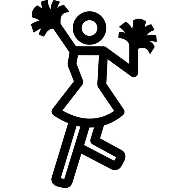 Cheerleading   Clipart 25 Thumbnail