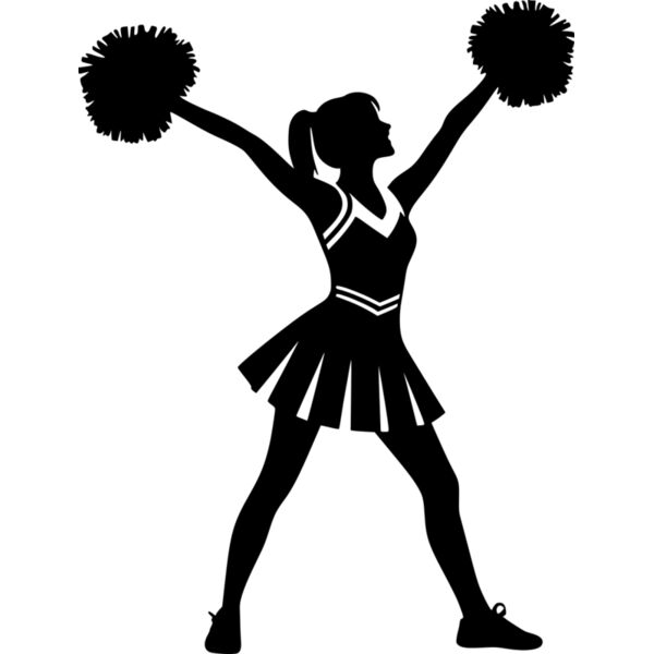 Cheerleading   Clipart 6 Thumbnail
