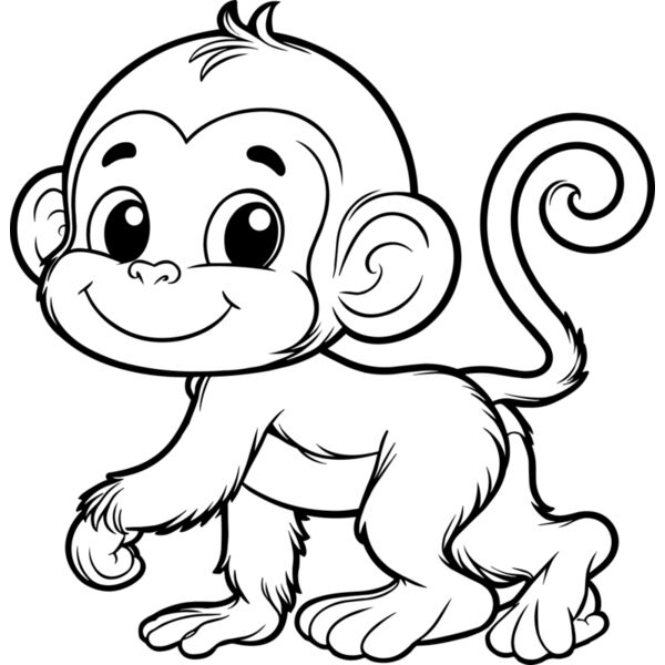 Monkey   Clipart 1 Thumbnail