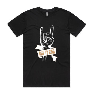 Adult Riff to Ruin T-Shirt - Band logo front, band name back Thumbnail