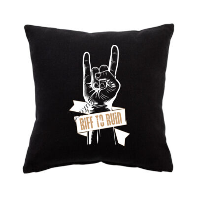 Riff to Ruin Cushion Cover - Band logo Thumbnail