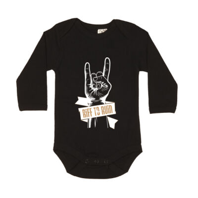 Riff to Ruin baby onesie - Band logo front Thumbnail
