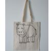 Budget Calico Tote Bag Thumbnail