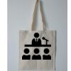 Budget Calico Tote Bag Thumbnail